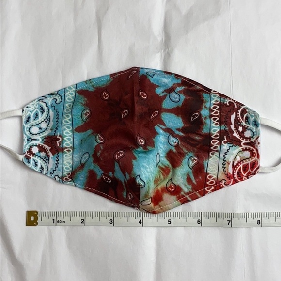 Tie Dye Bandana Adult Face Mask - Picture 6 of 6